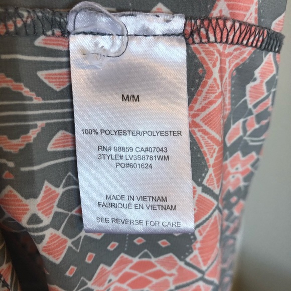 Olive + Oak tank Top with 1/4 Zip Back size Med - Picture 5 of 6